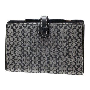 Coach | Accessories | Coach Signature Fabric Leather Address  display picture 3